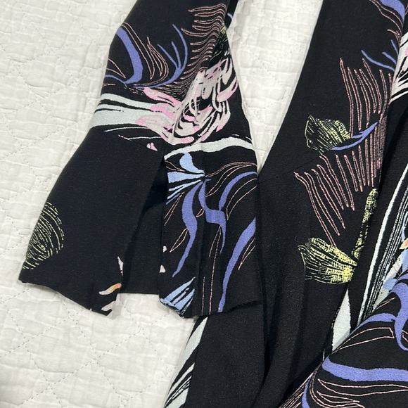 Free People Clear Skies Cold Shoulder Printed Tunic Dress - Picture 10 of 11